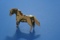 horse dollar origami horse dollar origami