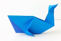 simple origami whale simple origami whale
