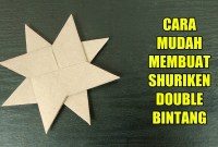 cara membuat origami shuriken 16 bintang cara membuat origami shuriken 16 bintang