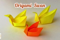 origami swan wikihow origami swan wikihow