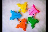 origami zıplayan kurbağa yapımı youtube origami zıplayan kurbağa yapımı youtube