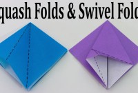 what is an origami squash fold what is an origami squash fold
