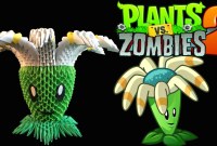 plants vs zombies origami 3d plants vs zombies origami 3d