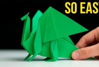 origami dragon super easy origami dragon super easy