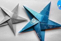 cara membuat bintang dari kertas origami yang mudah cara membuat bintang dari kertas origami yang mudah
