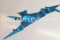 origami sea dragon leviathan origami sea dragon leviathan