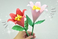 origami lirio de papel origami lirio de papel