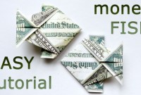 money origami easy fish money origami easy fish