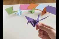 cómo hacer una grulla de papel origami cómo hacer una grulla de papel origami