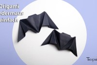 fledermaus origami anleitung fledermaus origami anleitung
