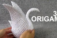 beginner 3d origami swan beginner 3d origami swan