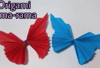 cara membuat origami rama rama mudah cara membuat origami rama rama mudah