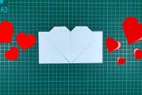 cara membuat origami amplop bentuk hati cara membuat origami amplop bentuk hati