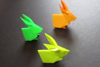 simple origami bunny simple origami bunny