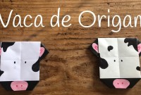 origami de vaca paso a paso origami de vaca paso a paso