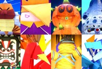 paper mario the origami king yellow streamer enemies paper mario the origami king yellow streamer enemies