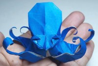 octopus origami instructions octopus origami instructions