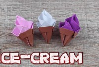 ice cream origami step by step ice cream origami step by step