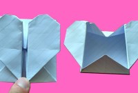 origami coeur en boite origami coeur en boite