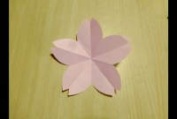 origami bunga sakura mudah origami bunga sakura mudah