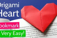 origami heart bookmark instructions origami heart bookmark instructions