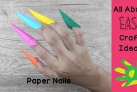 how to make origami nails how to make origami nails