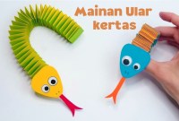 cara membuat ular dari kertas origami cara membuat ular dari kertas origami