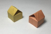 3d origami house instructions 3d origami house instructions