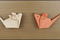 easy origami rat easy origami rat