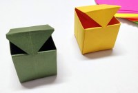 origami box with lid large origami box with lid large