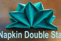 origami star napkin origami star napkin