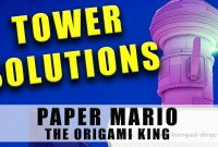 paper mario the origami king desert towers paper mario the origami king desert towers