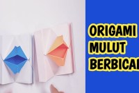 cara membuat origami mulut berbicara cara membuat origami mulut berbicara