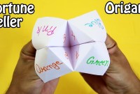 origami step by step fortune teller origami step by step fortune teller