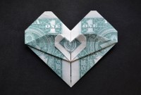 dollar origami easy heart dollar origami easy heart
