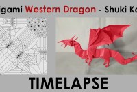 origami western dragon v3 origami western dragon v3