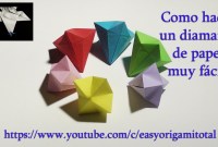 origami de papel diamante origami de papel diamante