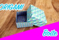 comment faire une boîte en origami facile comment faire une boîte en origami facile