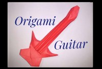 youtube origami guitar youtube origami guitar