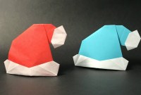 how to make an origami santa hat how to make an origami santa hat
