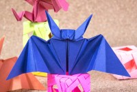 corazón murciélago origami corazón murciélago origami