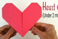 origami heart with a4 paper origami heart with a4 paper