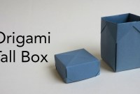 origami box out of rectangle paper origami box out of rectangle paper