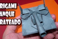 tanque de papel origami tanque de papel origami