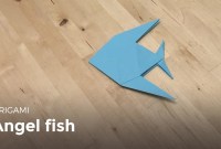 how to make origami angelfish step by step how to make origami angelfish step by step