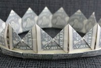 money crown origami tutorial money crown origami tutorial