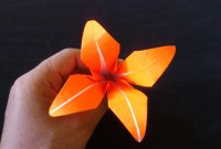 origami bunga anggrek origami bunga anggrek