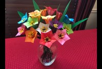 mother's day origami flower bouquet mother's day origami flower bouquet