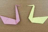 origami swan beginner origami swan beginner