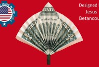 money origami fan money origami fan
